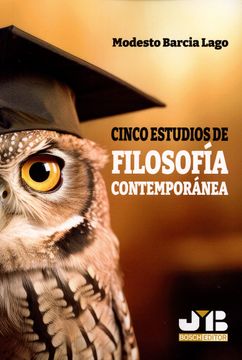 portada Cinco Estudios de Filosofia Contemporanea (in Spanish)
