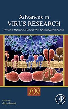 portada Proteomics Approaches to Unravel Virus - Vertebrate Host Interactions: Volume 109 (Advances in Virus Research, Volume 109) (en Inglés)