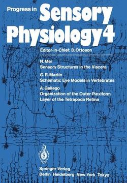 portada progress in sensory physiology (en Inglés)