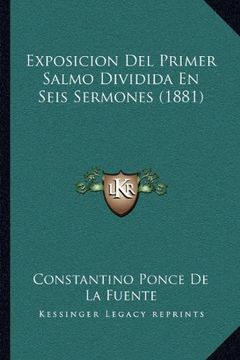 portada Exposicion del Primer Salmo Dividida en Seis Sermones (1881)