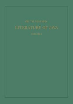 portada Synopsis of Javanese Literature 900-1900 A.D. (en Inglés)