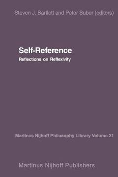 portada Self-Reference: Reflections on Reflexivity (en Inglés)