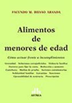 portada Alimentos de menores de edad - Cómo actuar frente a incumplimientos (in Spanish)
