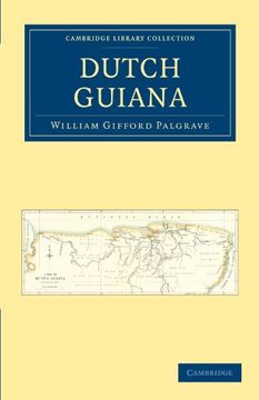 portada Dutch Guiana (Cambridge Library Collection - Latin American Studies) (in English)
