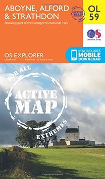 portada Aboyne, Alford & Strathdon 1 : 25 000 (OS Explorer Map)