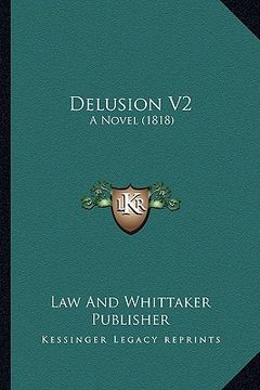 portada delusion v2: a novel (1818) (en Inglés)