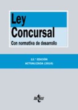 portada LEY CONCURSAL CON NORMATIVA DE DESARROLLO (12ª ED.) (En papel)