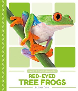 portada Red-Eyed Tree Frogs (Rain Forest Animals) 