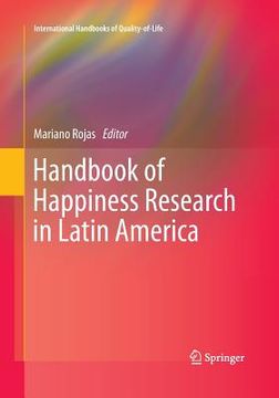 portada Handbook of Happiness Research in Latin America (en Inglés)