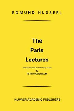 portada the paris lectures (en Inglés)