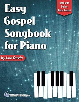 portada Easy Gospel Songbook for Piano Book with Online Audio Access (en Inglés)