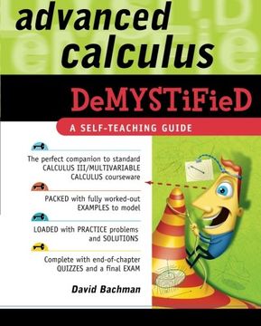 portada Advanced Calculus Demystified (en Inglés)