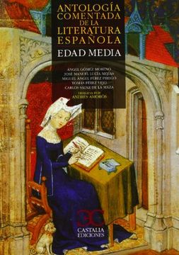 portada Antologia Comentada de la Literatura Española. Edad Media (in Spanish)
