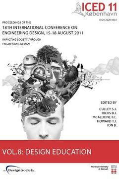 portada proceedings of iced11, vol. 8: design education (en Inglés)