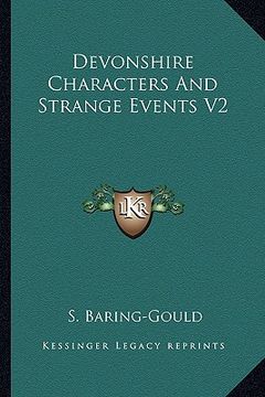 portada devonshire characters and strange events v2 (en Inglés)