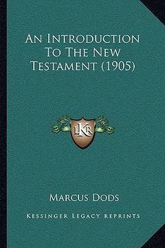 portada an introduction to the new testament (1905)