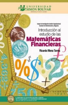 portada Introduccion al Estudio de las Matematicas Financieras