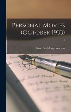 portada Personal Movies (October 1933); 2 (in English)