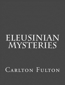 portada Eleusinian Mysteries (en Inglés)