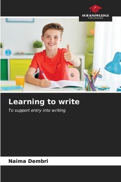 portada Learning to write (en Inglés)