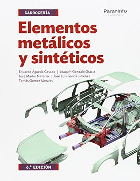 portada Elementos Metálicos Y Sintéticos - 6ª Edición
