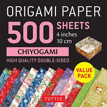 portada Origami Paper 500 Sheets Chiyo (en Inglés)