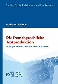 portada Die Fremdsprachliche Textproduktion (in German)