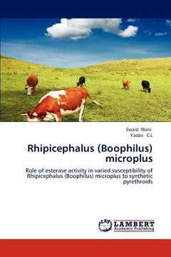 portada rhipicephalus (boophilus) microplus (in English)