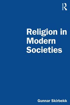 portada Religion in Modern Societies (en Inglés)