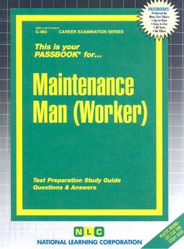 portada maintenance man (worker) (en Inglés)