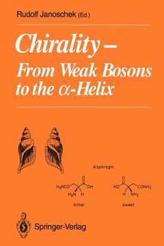 portada chirality: from weak bosons to the ?-helix (en Inglés)