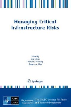 portada managing critical infrastructure risks: decision tools and applications for port security (en Inglés)