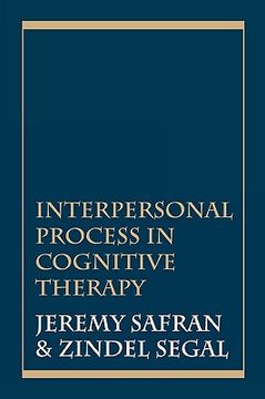 portada Interpersonal Process in Cognitive Therapy (in English)