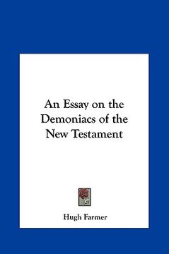 portada an essay on the demoniacs of the new testament (en Inglés)