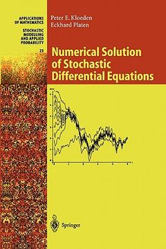 portada numerical solution of stochastic differential equations (in English)
