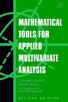 portada mathematical tools for applied multivariate analysis (en Inglés)