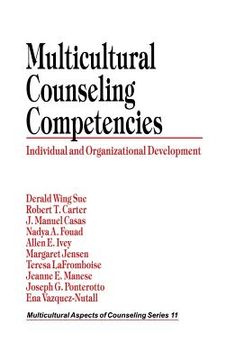 portada multicultural counseling competencies: individual and organizational development