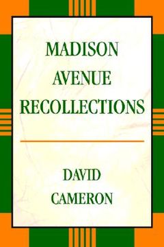 portada madison avenue recollections (in English)
