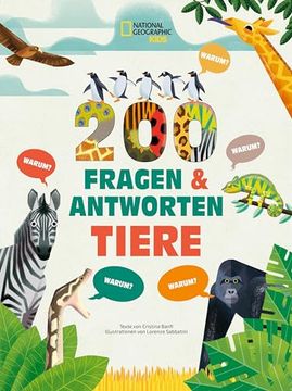 portada Tiere. Frage- und Antwortbuch, mit 200 Fragen zu Spannenden Naturthemen (200 Fragen and Antworten)