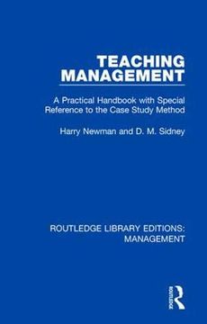 portada Teaching Management: A Practical Handbook with Special Reference to the Case Study Method (en Inglés)