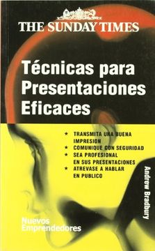 portada Tecnicas Para Presentaciones Eficaces (in Spanish)