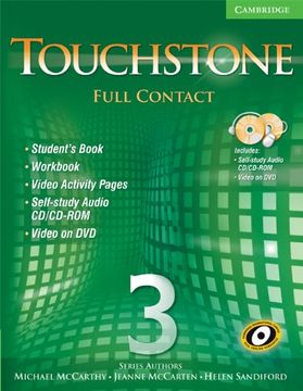 portada Touchstone Level 3 Full Contact (With Ntsc Dvd) (No. 3) (en Inglés)