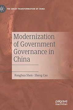 portada Modernization of Government Governance in China (The Great Transformation of China) (en Inglés)