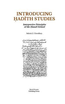 portada Introducing Hadith Studies: Interpretive Principles of the Hanafi School