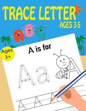 portada Trace Letters Ages 3-5 (en Inglés)