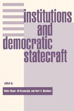 portada institutions and democratic statecraft (in English)