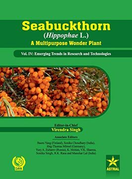 portada Seabuckthorn (Hippophae l. ) a Multipurpose Wonder Plant Vol. Iv: Emerging Trends in Research and Technologies (en Inglés)