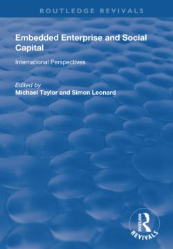 portada Embedded Enterprise and Social Capital: International Perspectives (en Inglés)