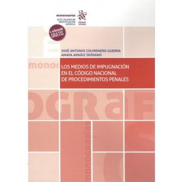 portada Los Medios de Impugnación en el Código Nacional de Procedimientos Penales (Monografías)