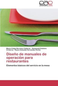 portada Diseno de Manuales de Operacion Para Restaurantes